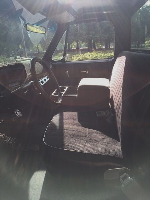1974 Black Chevrolet C-10 Stepside regular cab