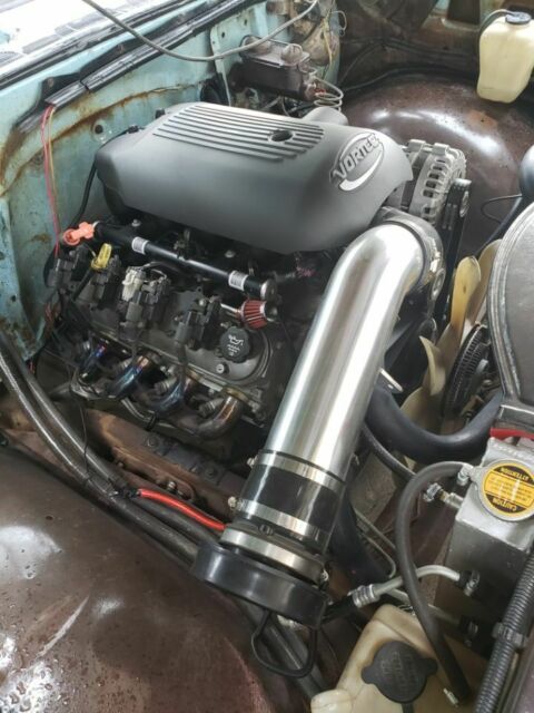 1974 Blue Chevrolet C-10 Standard Cab Pickup