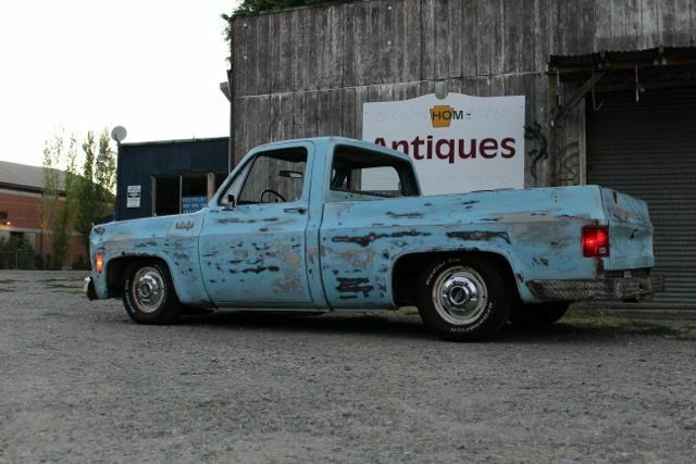 1974 Blue Chevrolet C-10 Standard Cab Pickup