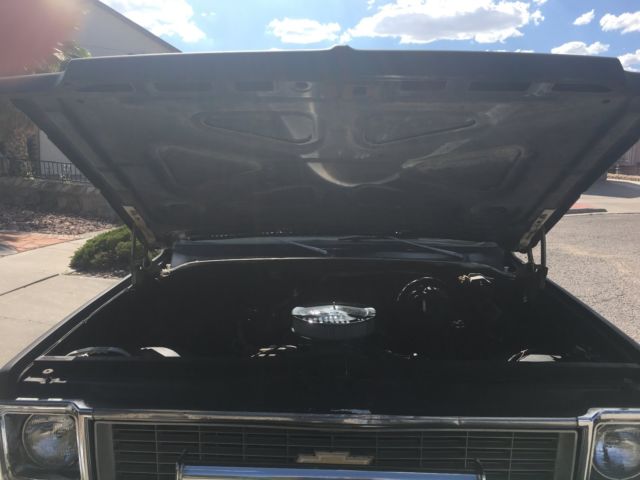 1974 Black Chevrolet C-10 Standard Cab Pickup