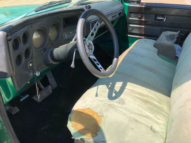 1974 Green Chevrolet C-10 Single cab