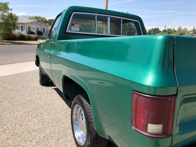 1974 Green Chevrolet C-10 Single cab