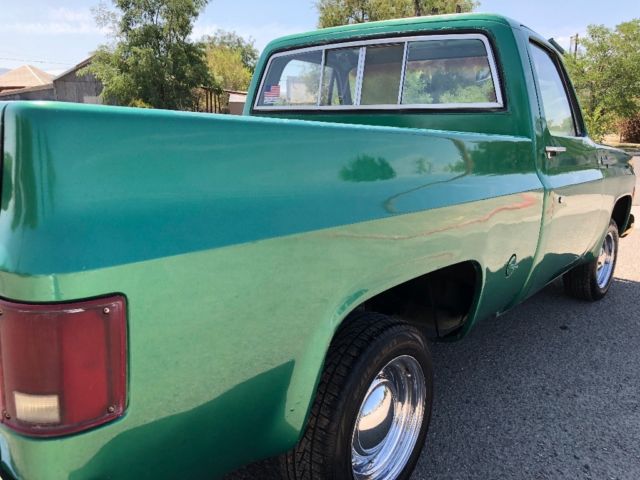 1974 Green Chevrolet C-10 Single cab
