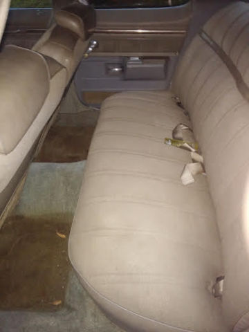 1974 Yellow Chevrolet Capriceold Sedan