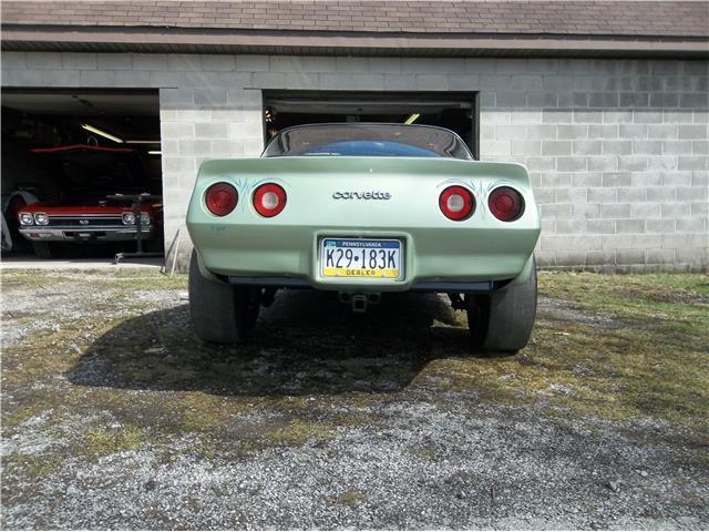 1974 Green Chevrolet Corvette 2 dr