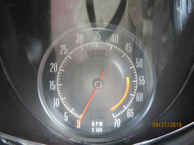 1974 Red Chevrolet Corvette Coupe