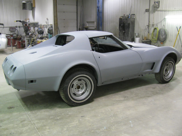1974 Red Chevrolet Corvette Coupe