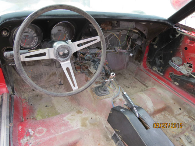 1974 Red Chevrolet Corvette Coupe