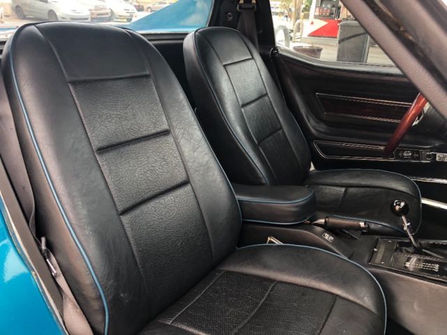 1974 Blue Chevrolet Corvette Coupe