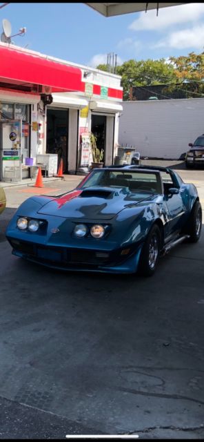 1974 Blue Chevrolet Corvette Coupe
