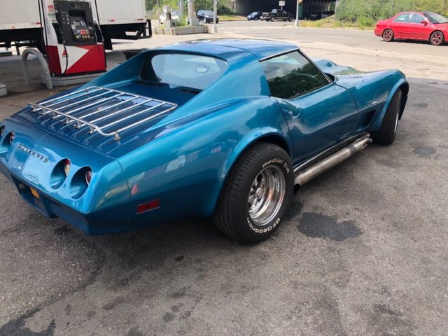 1974 Blue Chevrolet Corvette Coupe