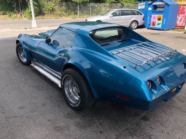 1974 Blue Chevrolet Corvette Coupe
