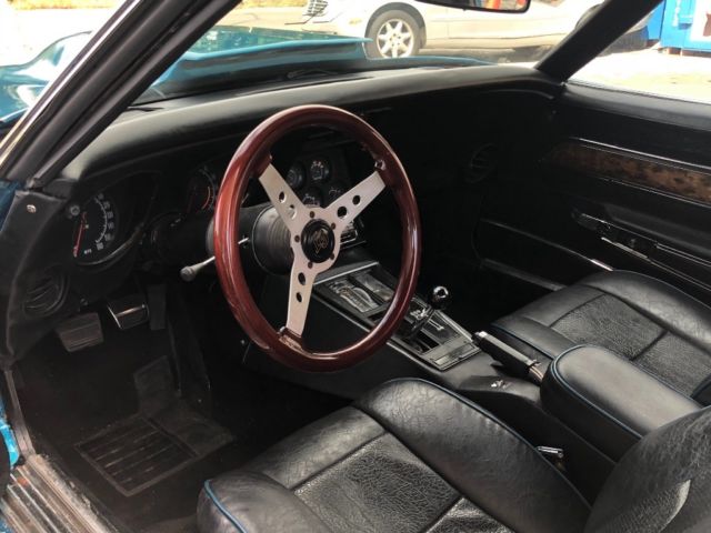 1974 Blue Chevrolet Corvette Coupe