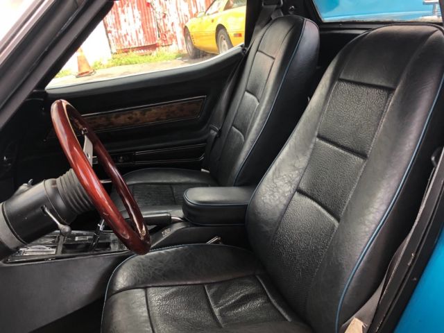 1974 Blue Chevrolet Corvette Coupe