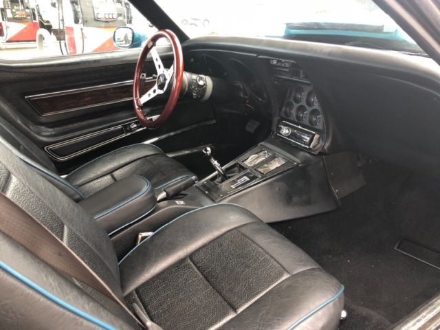 1974 Blue Chevrolet Corvette Coupe