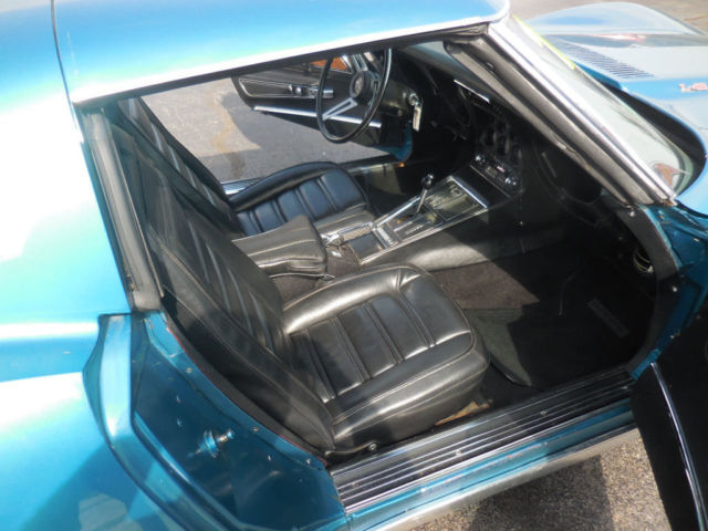 1974 Blue Chevrolet Corvette Coupe