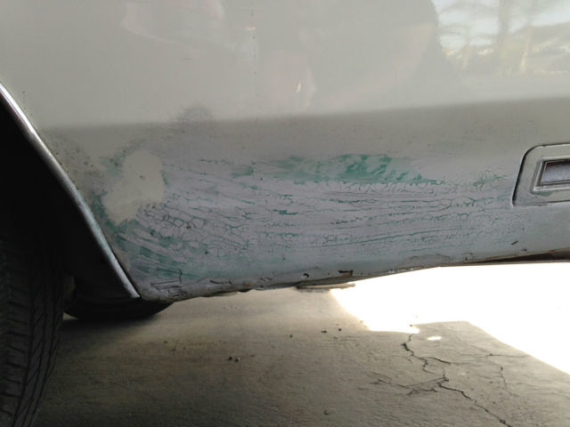 1974 White Chevrolet Impala Coupe