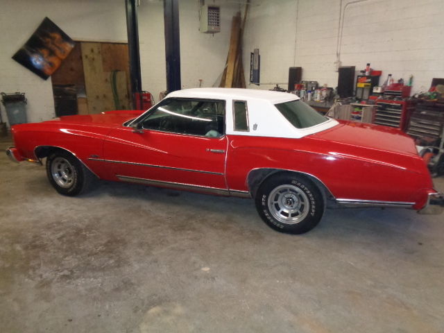 1974 Red Chevrolet Monte Carlo Coupe