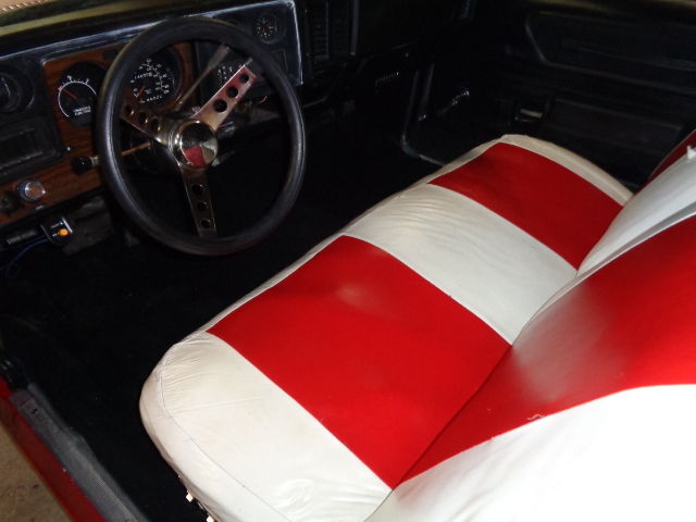 1974 Red Chevrolet Monte Carlo Coupe