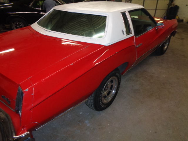 1974 Red Chevrolet Monte Carlo Coupe