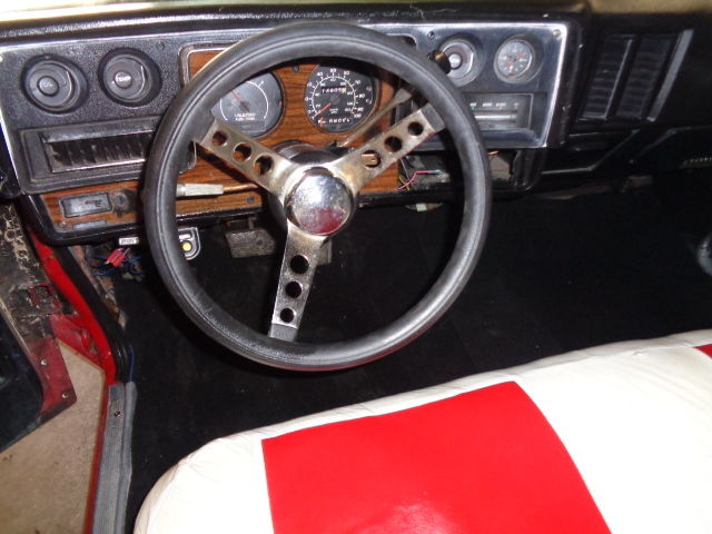 1974 Red Chevrolet Monte Carlo Coupe