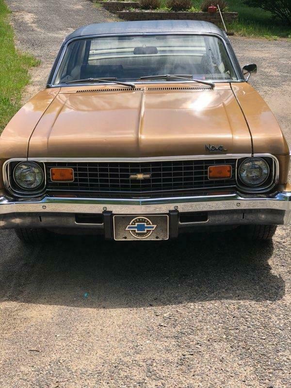 1974 Gold Chevrolet Nova