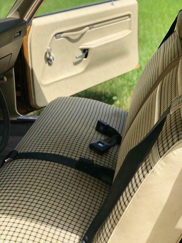 1974 Gold/Black vinyl top Chevrolet Nova Coupe