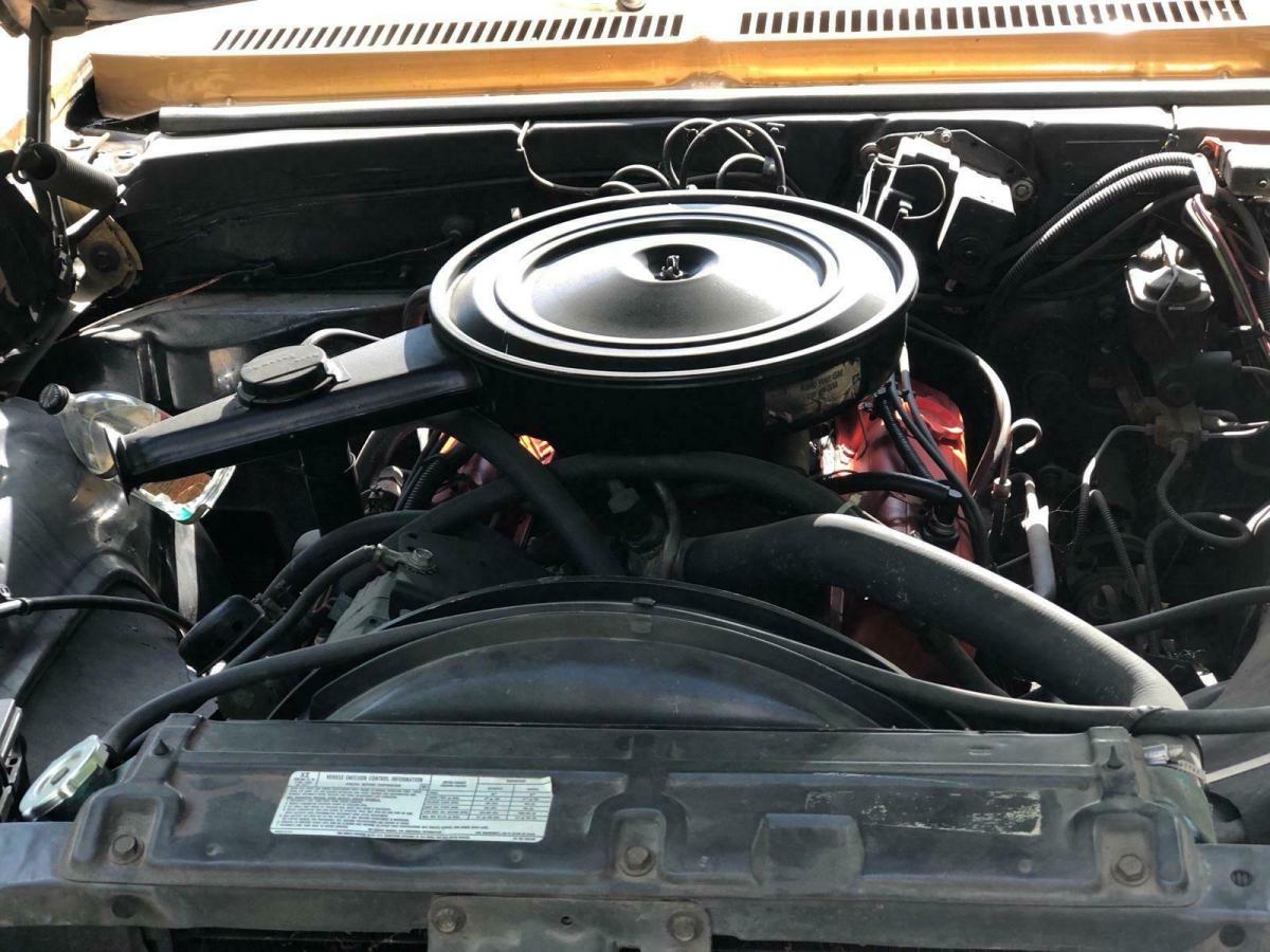 1974 Gold/Black vinyl top Chevrolet Nova Coupe