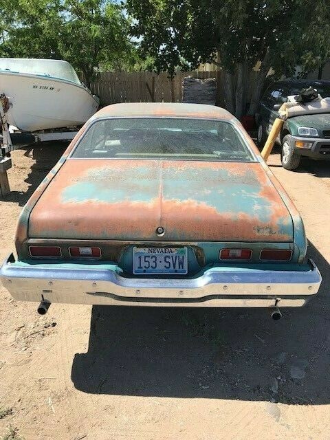 1974 Blue Chevrolet Nova