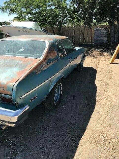 1974 Blue Chevrolet Nova