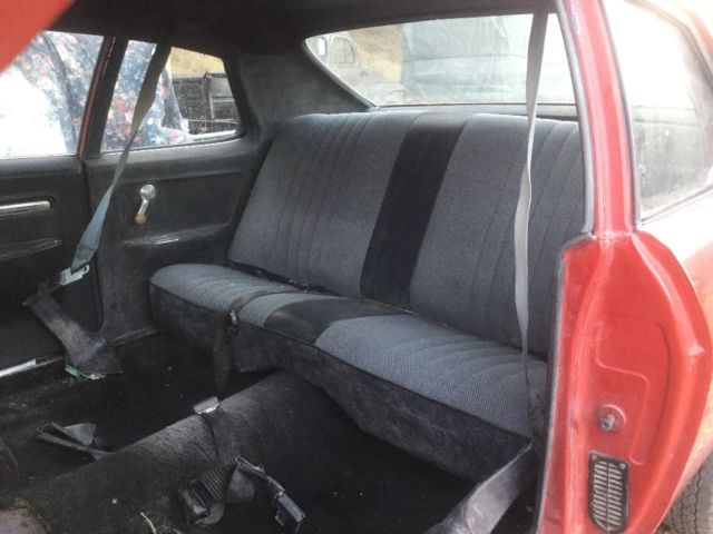 1974 Red Chevrolet Nova Coupe