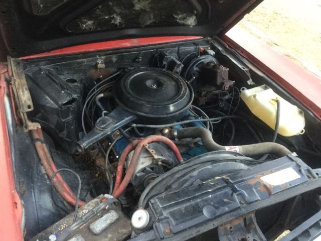 1974 Red Chevrolet Nova Coupe