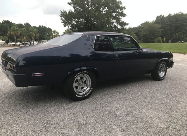 1974 Navy Chevrolet Nova 2 door hardtop