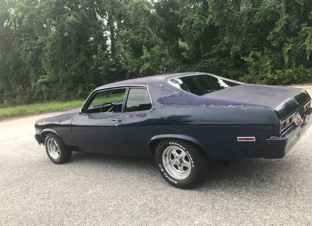 1974 Navy Chevrolet Nova 2 door hardtop