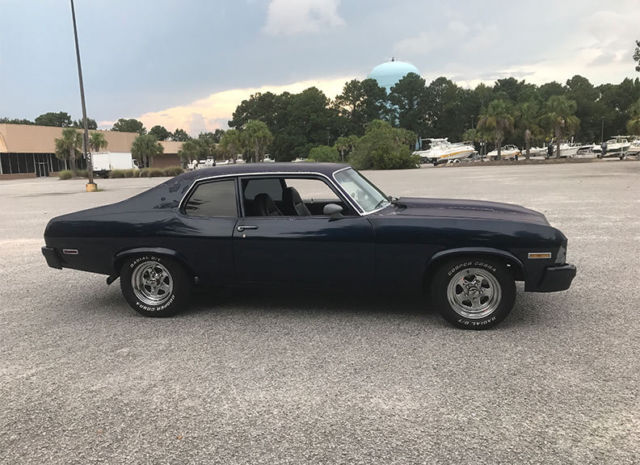 1974 Navy Chevrolet Nova 2 door hardtop
