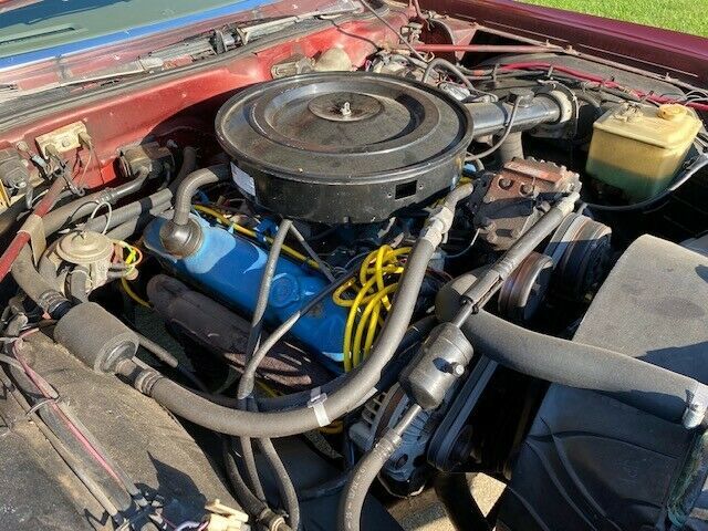 1974 Burgundy Chrysler Imperial Coupe