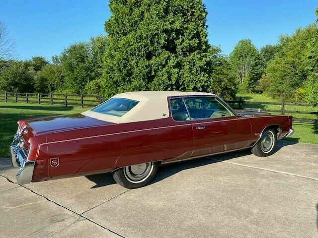 1974 Burgundy Chrysler Imperial Coupe