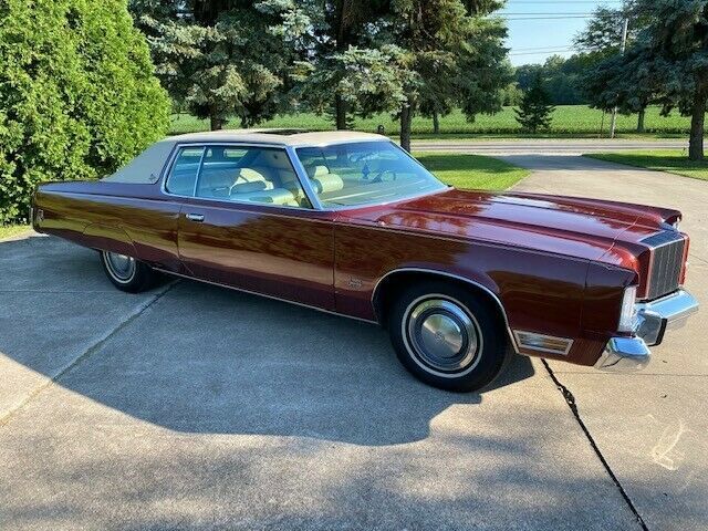 1974 Burgundy Chrysler Imperial Coupe