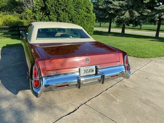 1974 Burgundy Chrysler Imperial Coupe