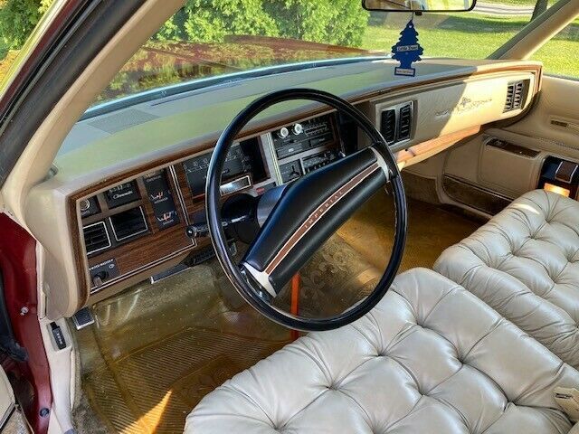 1974 Burgundy Chrysler Imperial Coupe