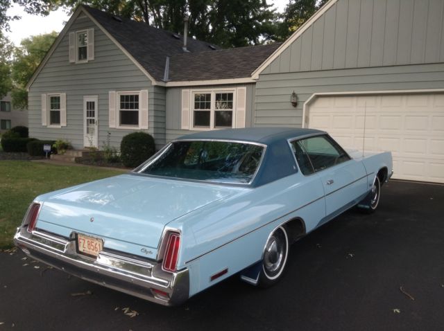 1974 Blue Chrysler Other 2-Dr Hdtp