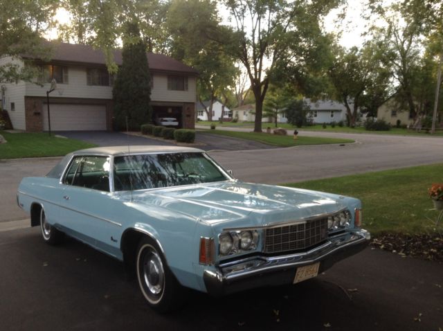 1974 Blue Chrysler Other 2-Dr Hdtp