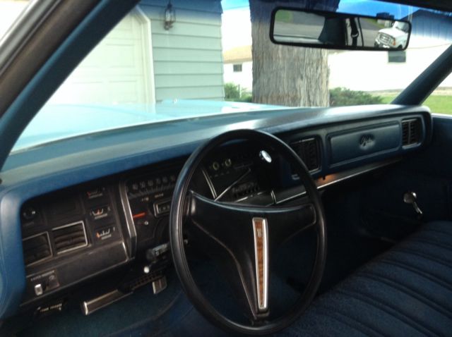 1974 Blue Chrysler Other 2-Dr Hdtp