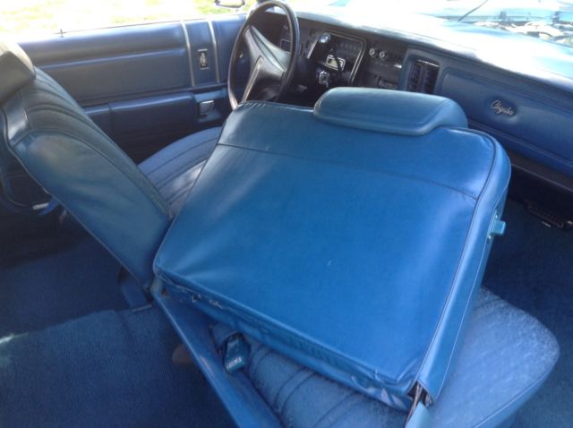 1974 Blue Chrysler Other 2-Dr Hdtp