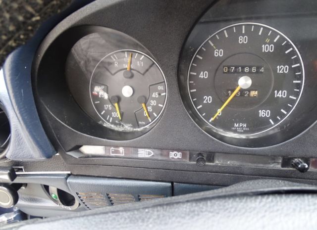 1974 Blue Mercedes-Benz SL-Class