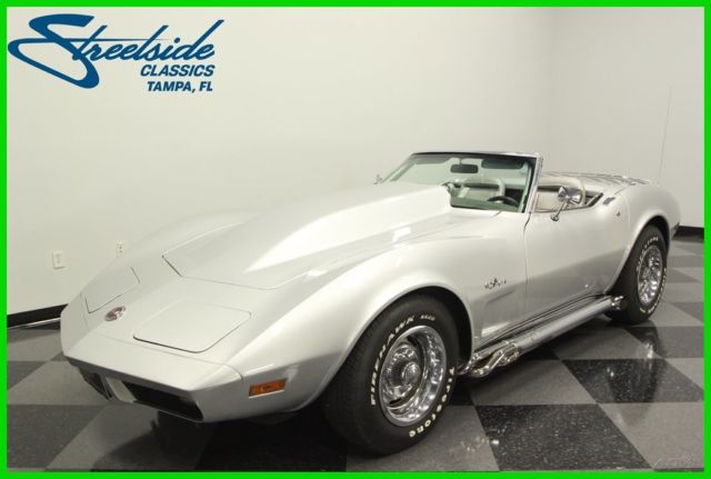 1974 Silver Chevrolet Corvette