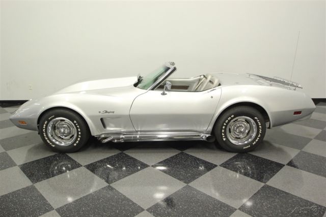 1974 Silver Chevrolet Corvette