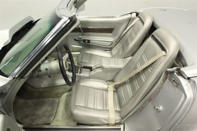1974 Silver Chevrolet Corvette
