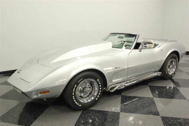 1974 Silver Chevrolet Corvette
