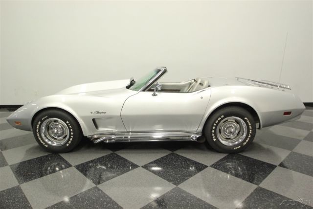 1974 Silver Chevrolet Corvette